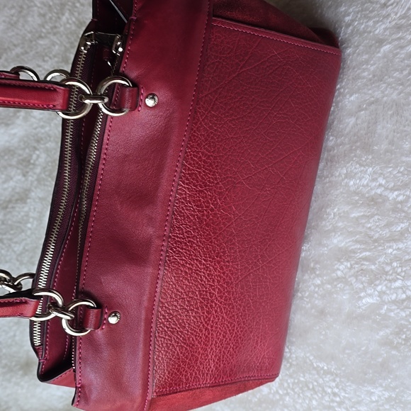 Coach Brooke Leather and Suede Womens Bag - Picture 4 of 17